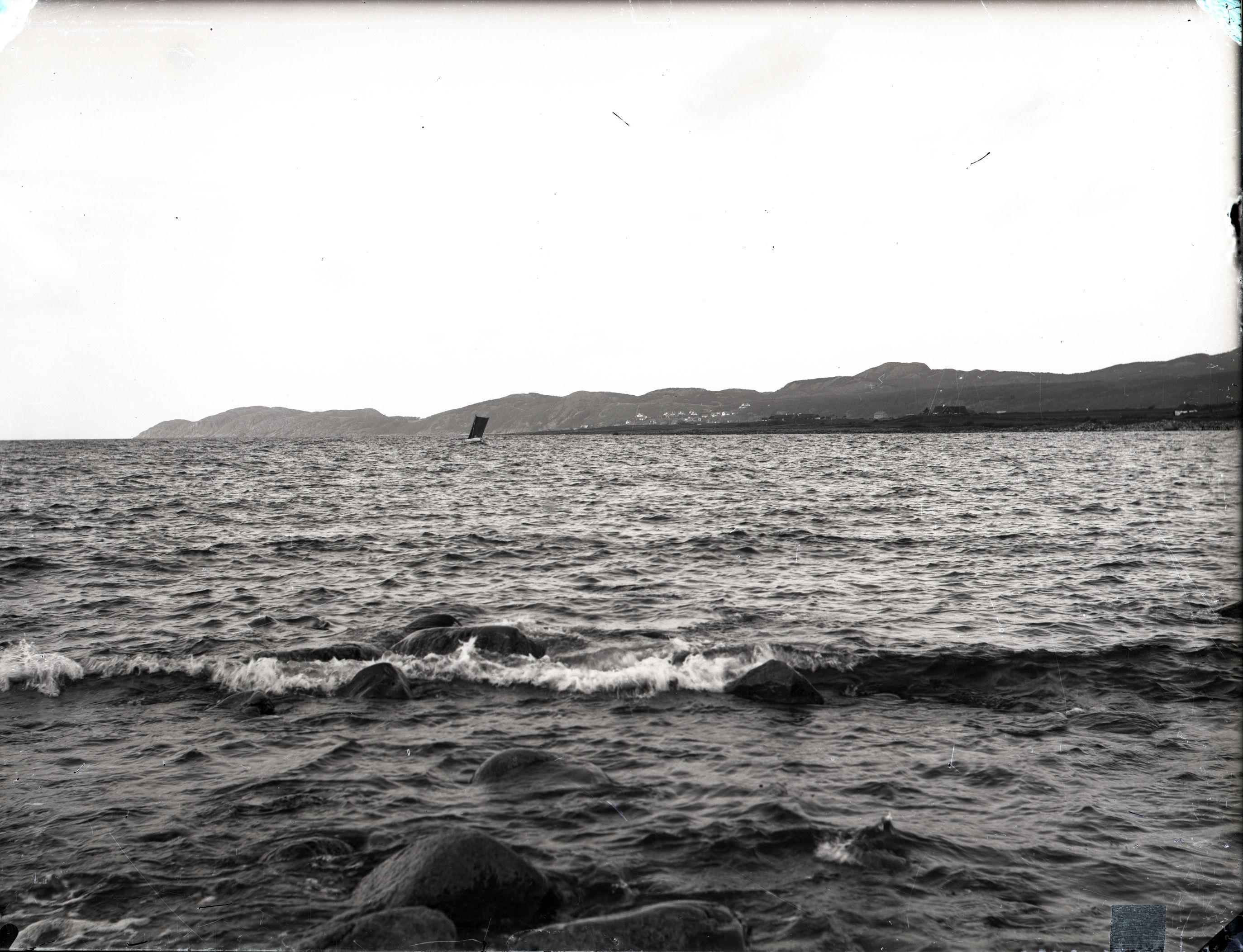 Lerhamn, utsikt mot Mölle