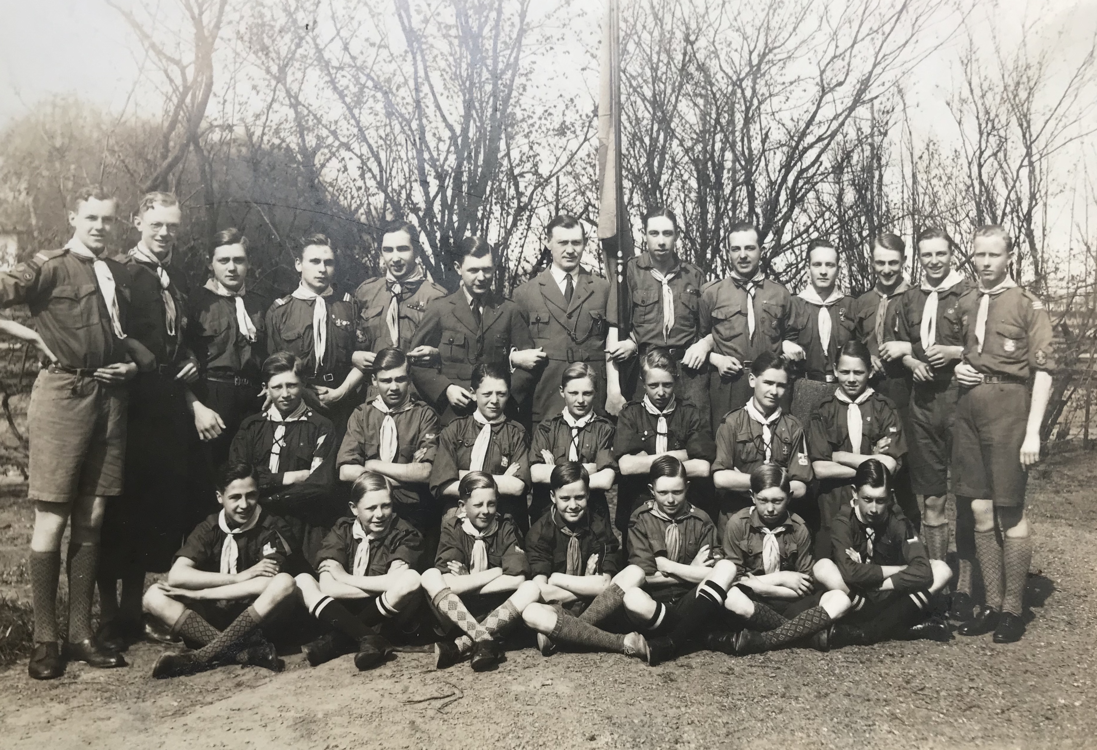 Hasslarps scoutkår 1936