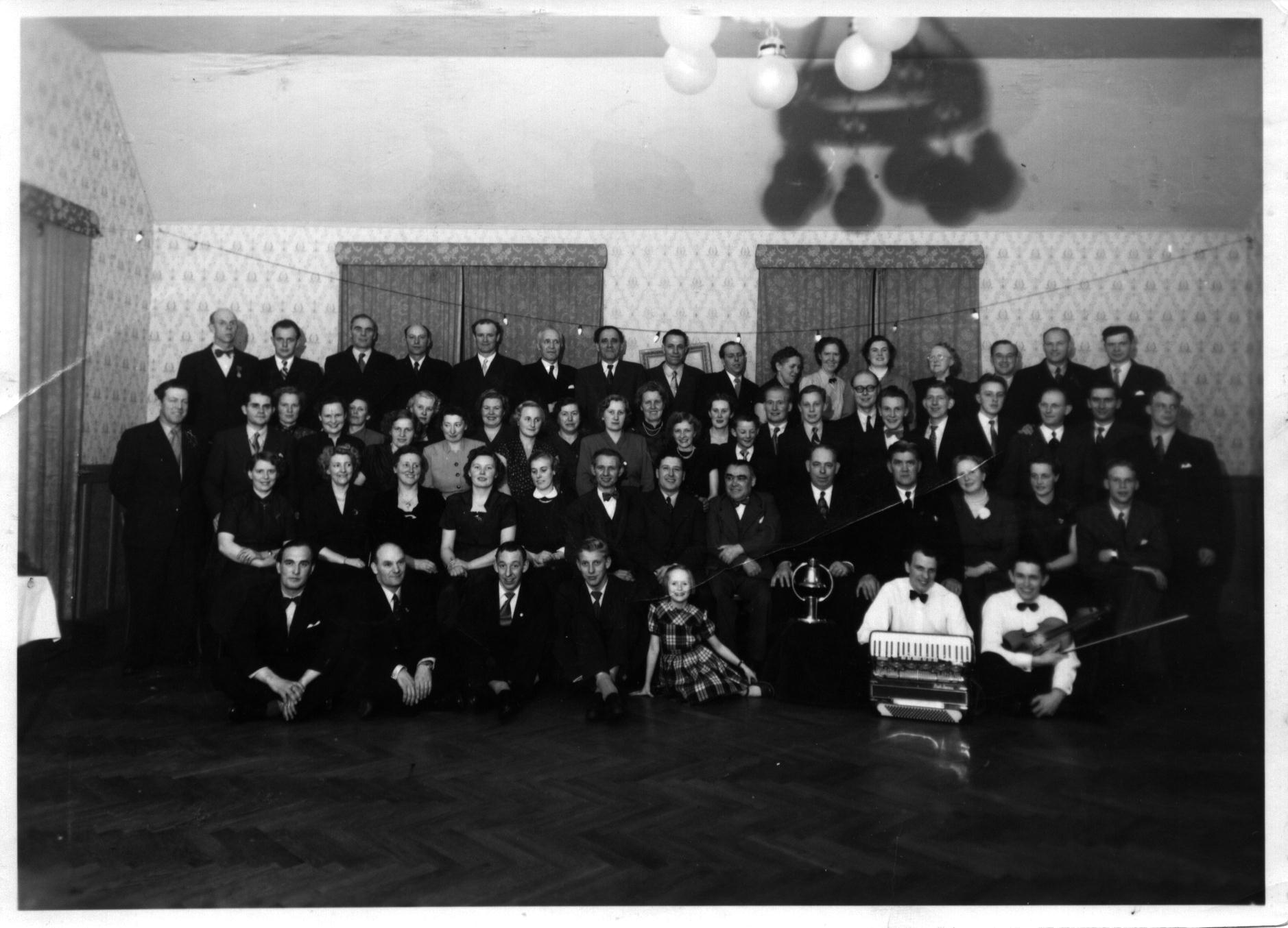 Brandkårsfest 1954