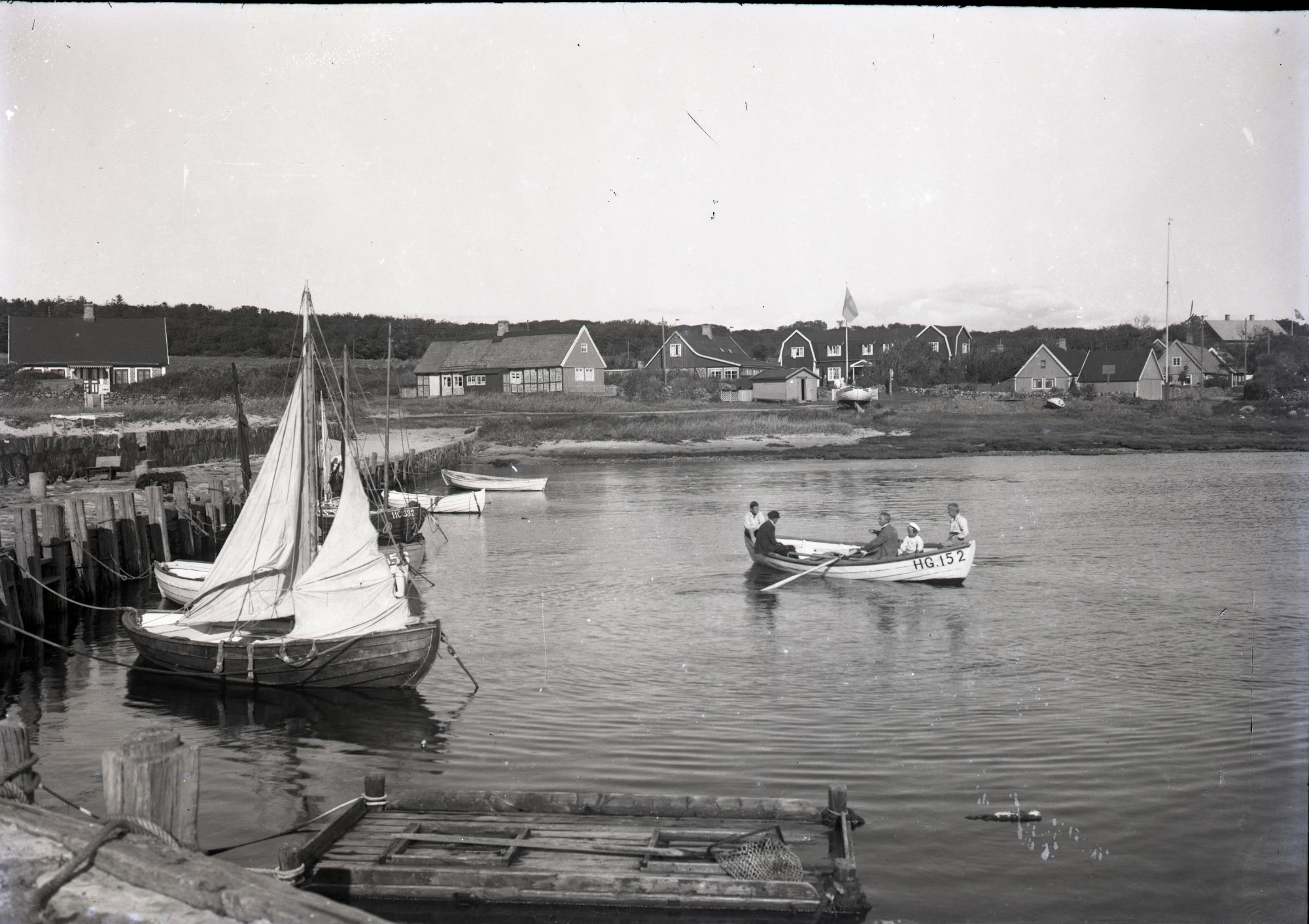 Lerhamn, hamnen