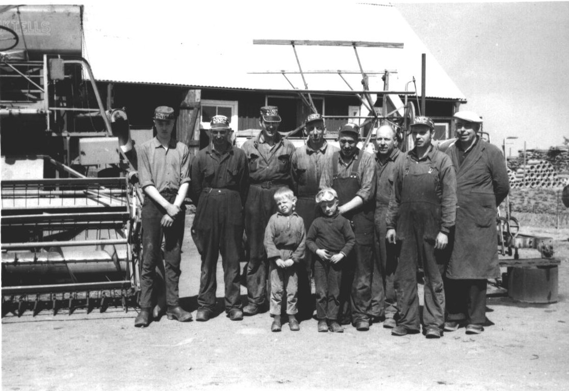Oskar Anderssons smedja, troligen 1964