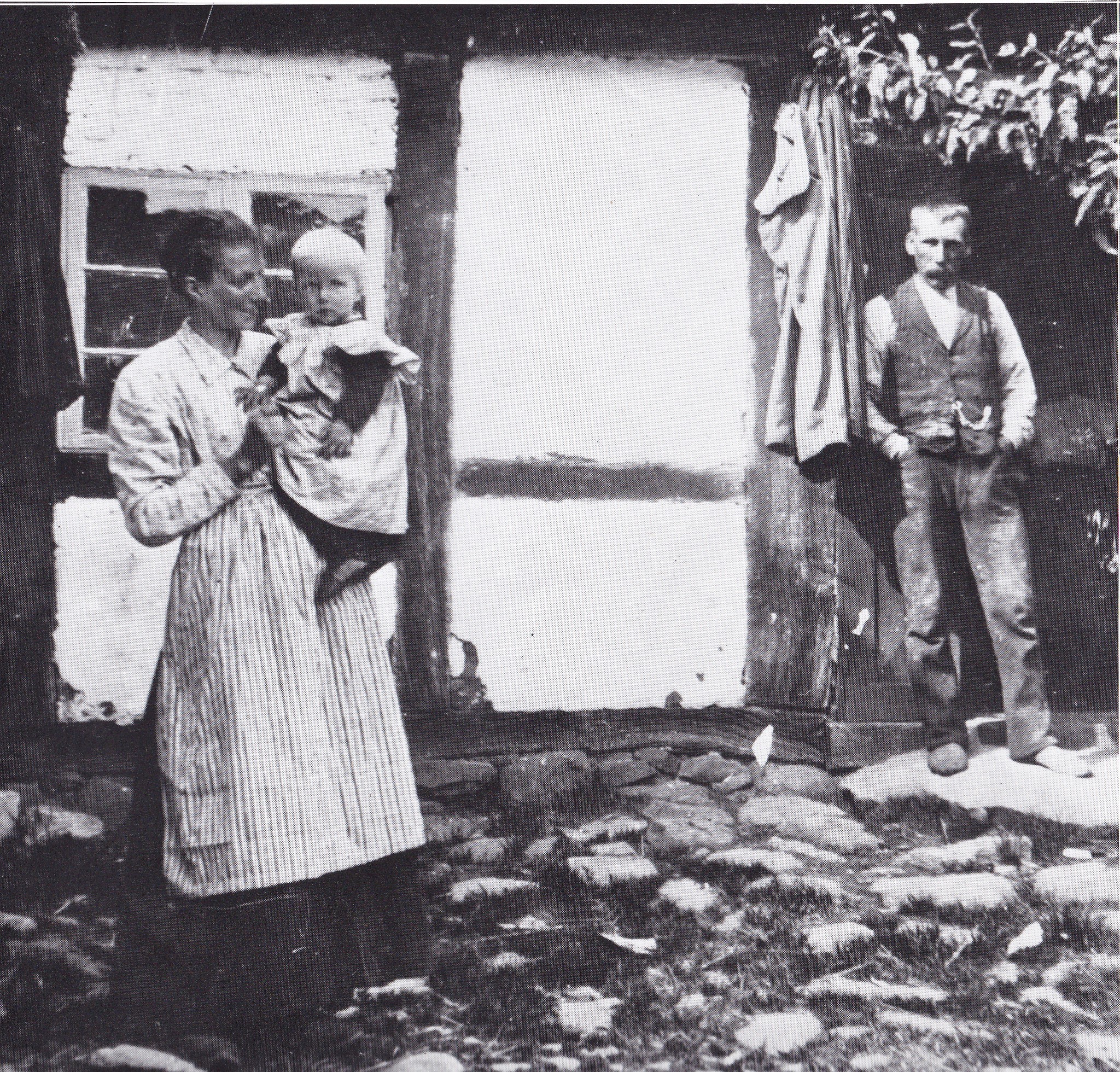 Himmelstorpsgården kring år 1900