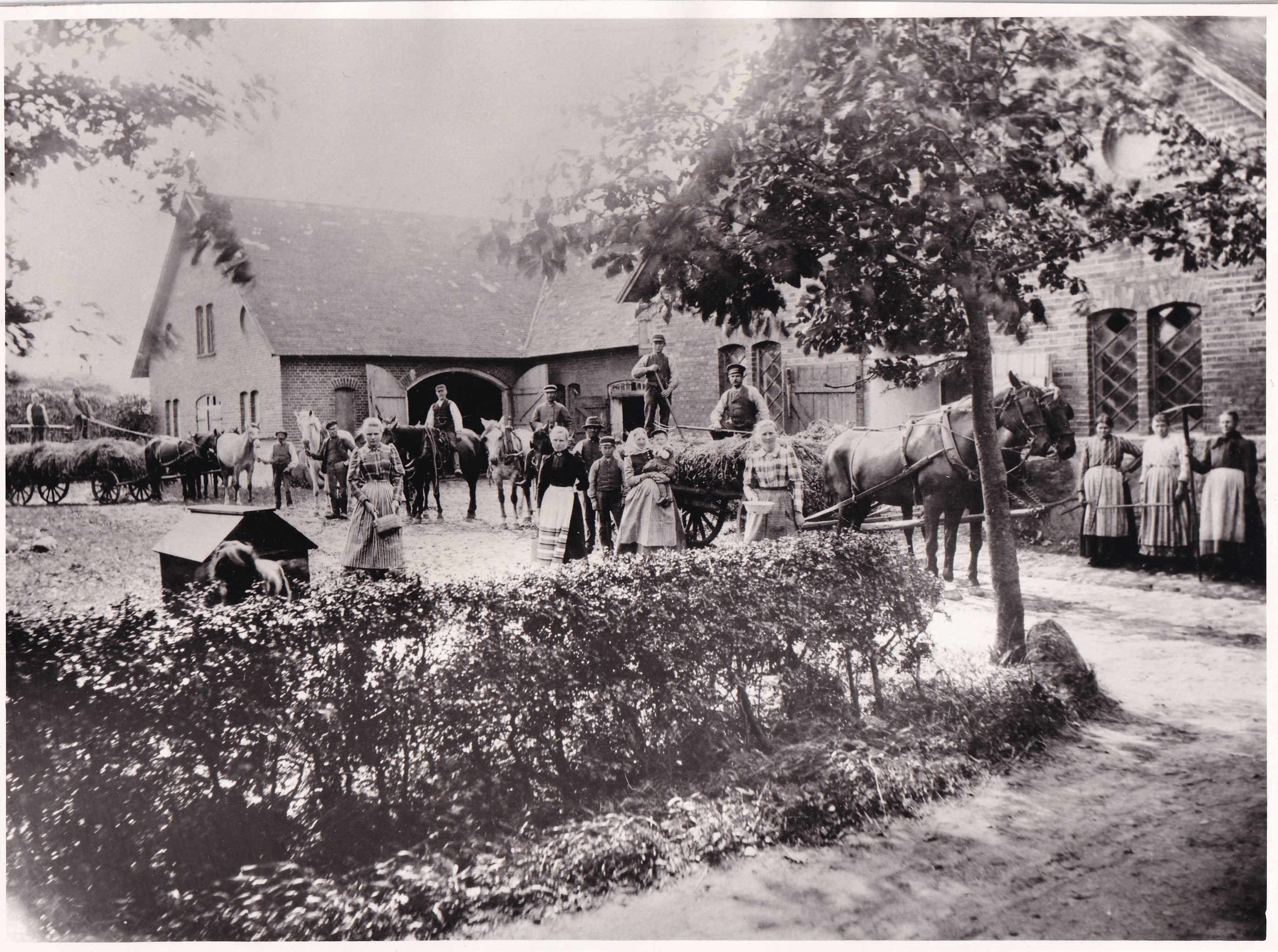 Arbetare större gård
