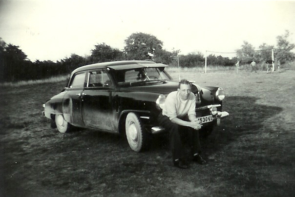 Gunnar Andersson med Studebaker