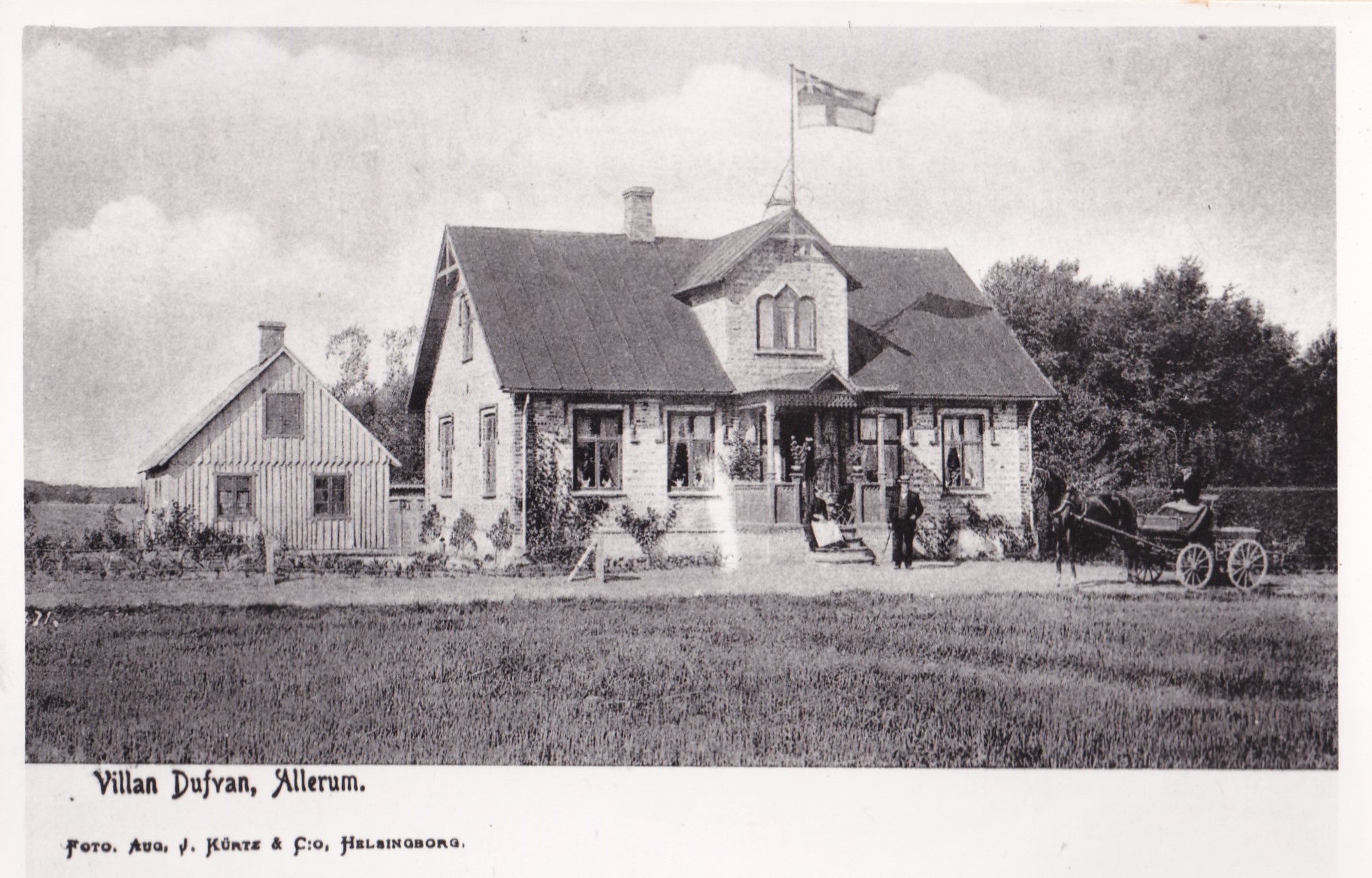Villa Dufvan vid Brödavägen