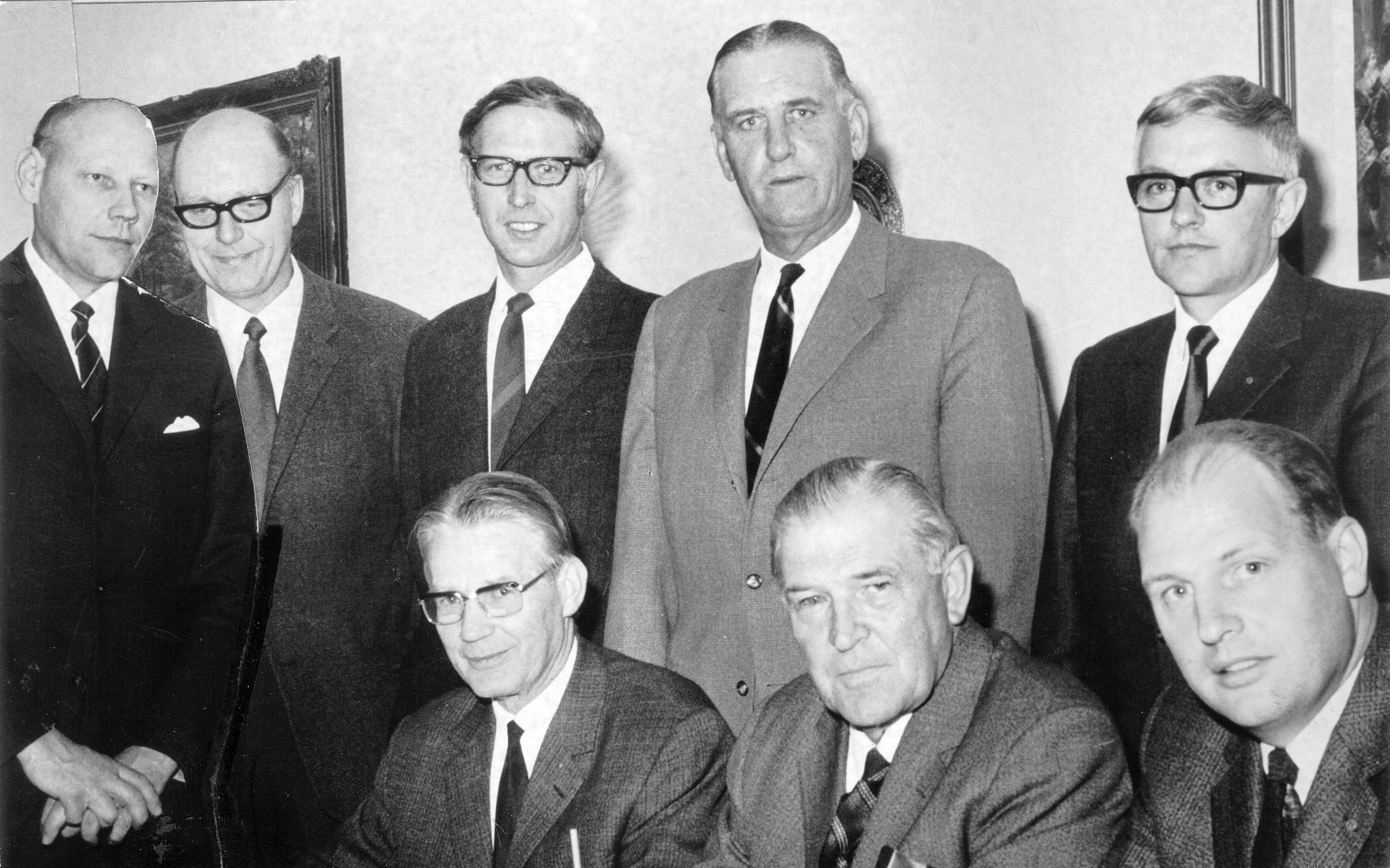 Lokalföreningen styrelsen 1968