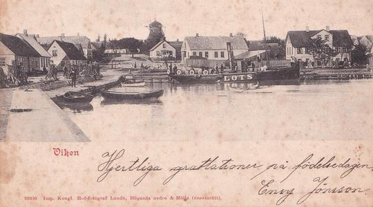Viken hamnen 1923