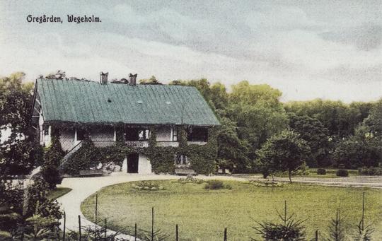 Oregården 1929 före brand