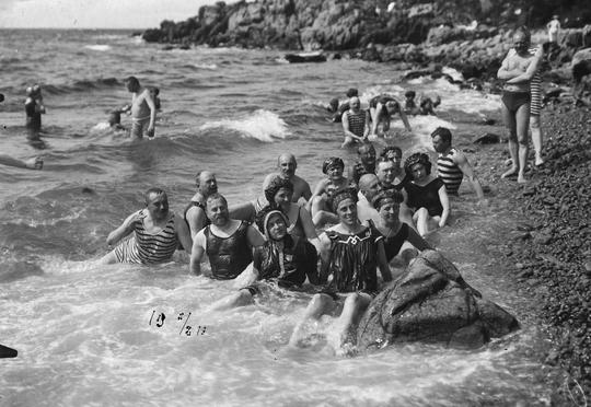 Mölle Badgäster 13 augusti 1913