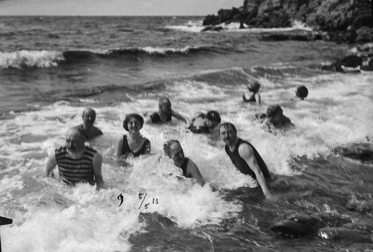Mölle Badgäster 13 augusti 1913