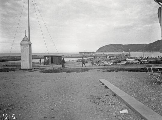 Mölle Hamnen, Automatvåg 1915