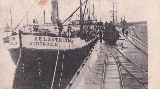 Höganäs första malmångaren 1913