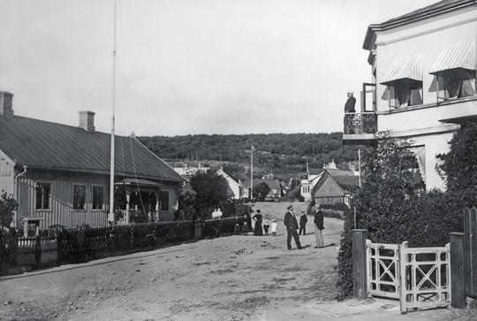 Mölle Personer på byväg