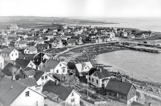 Mölle Hamnen, vy med stationen