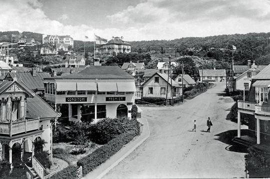 Mölle Conditori Premier, Vy från Sheraton