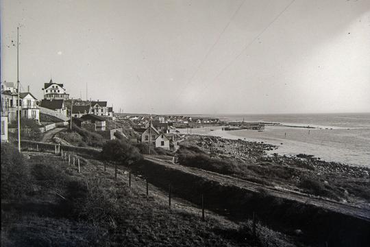 Mölle Vy från Skansarna mot byn