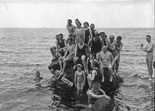 Mölle Badgäster 1913
