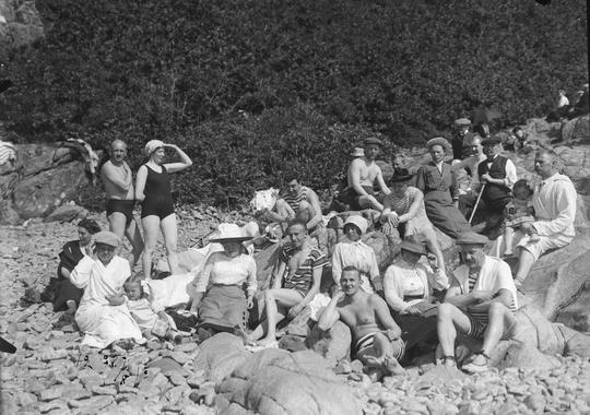 Mölle Badgäster 1913