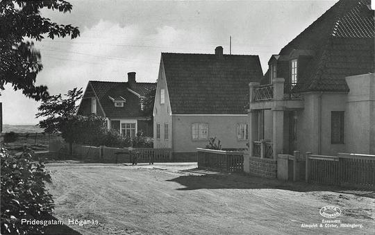 Höganäs Pridesgatan 1930-talet