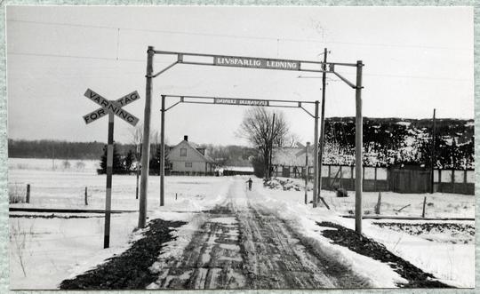 1958 Järnvägsövergång vid Jöns Jonsgården
