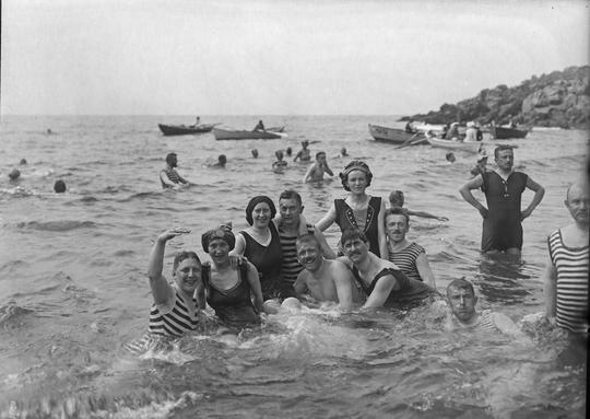 Mölle Badgäster 1913