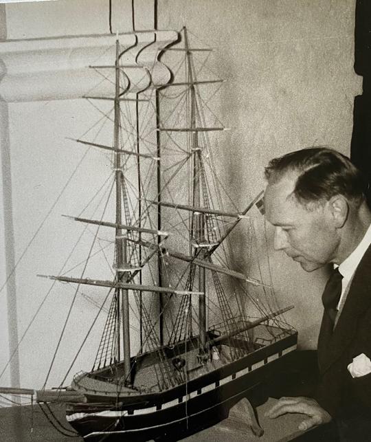 Gösta Witsell i Brunnby kyrka.