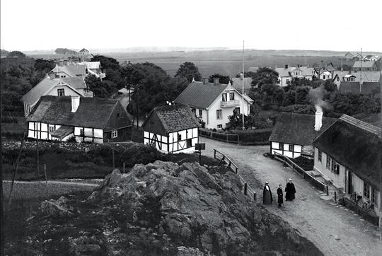 Mölle Vy från uteservering