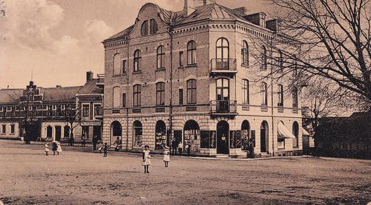Höganäs nedre Hamntorget 1912