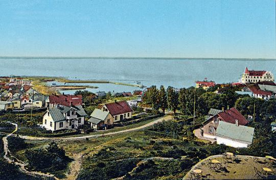 Mölle Vy över hamnen