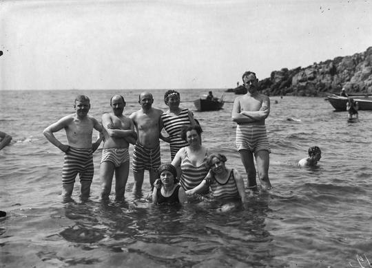 Mölle Badgäster 1913