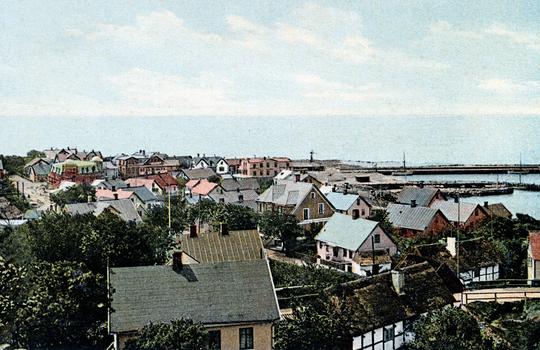 Mölle Vy över hamnen