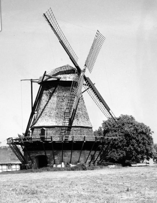 Kulla Gunnarstorps mölla 1951