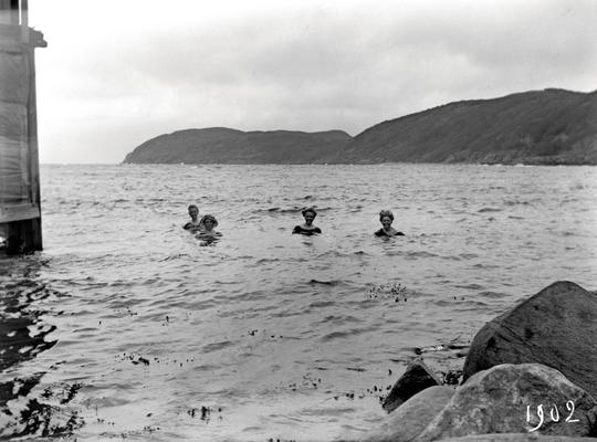 Mölle Badgäster 1902